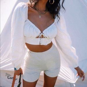 French Twist Tie Top